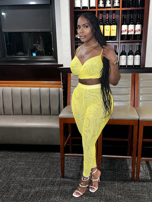 The Yellow mesh set